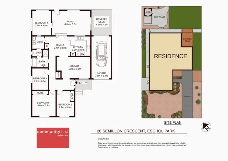 Floorplan of Homely house listing, 26 Semillon Crescent, Eschol Park NSW 2558