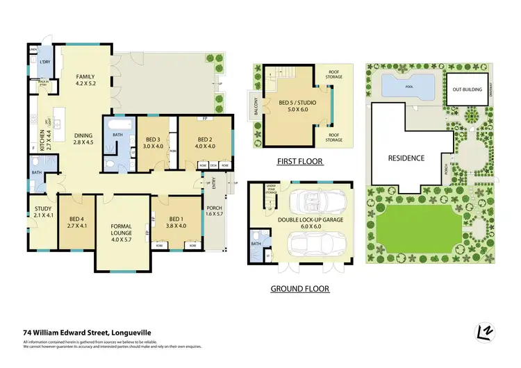 Floorplan of Homely house listing, 74 William Edward Street, Longueville NSW 2066