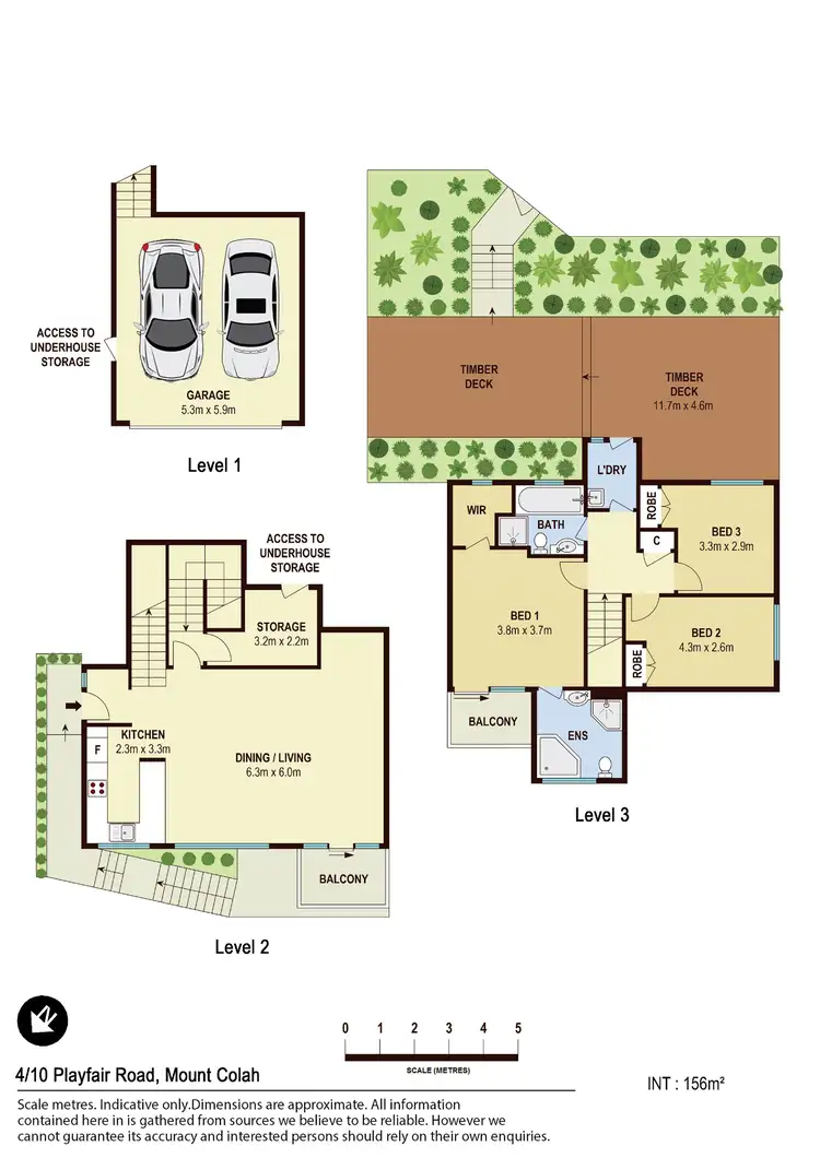 Floorplan of Homely townhouse listing, 4/10 Playfair Road, Mount Colah NSW 2079
