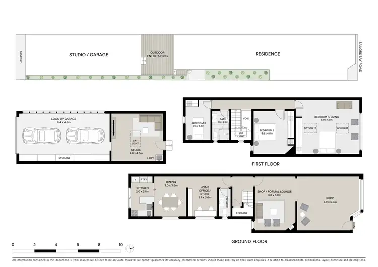 Floorplan of Homely terrace listing, 46 Sailors Bay Road, Northbridge NSW 2063