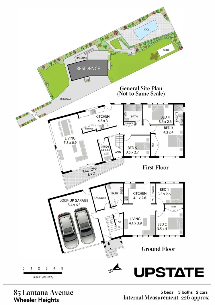 Floorplan of Homely house listing, 85 Lantana Avenue, Wheeler Heights NSW 2097