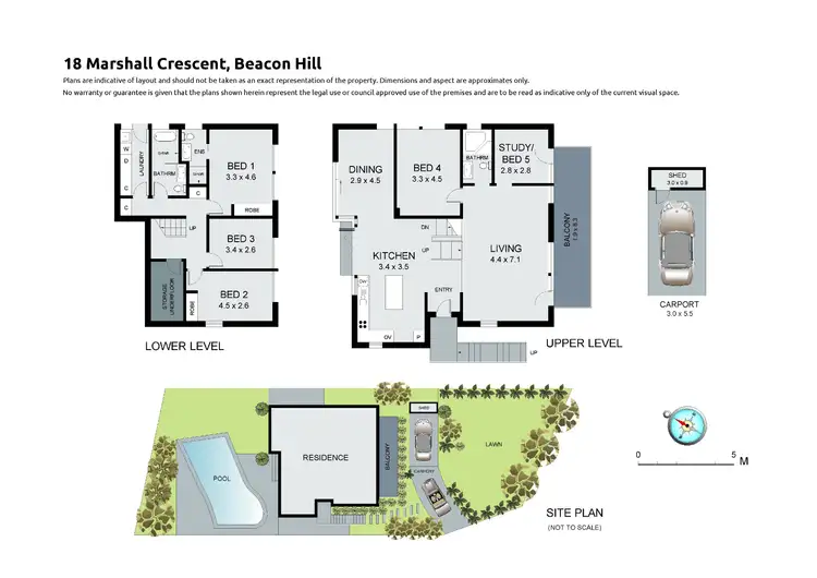 Floorplan of Homely house listing, 18 Marshall Crescent, Beacon Hill NSW 2100