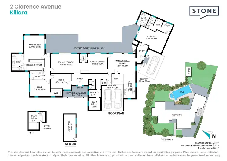 Floorplan of Homely house listing, 2 Clarence Avenue, Killara NSW 2071