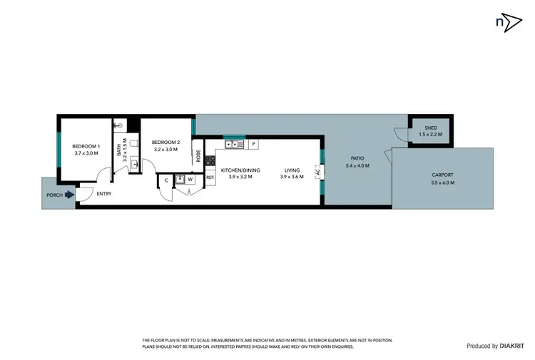 Floorplan of Homely house listing, 20 Delwyn Close, Thomastown VIC 3074