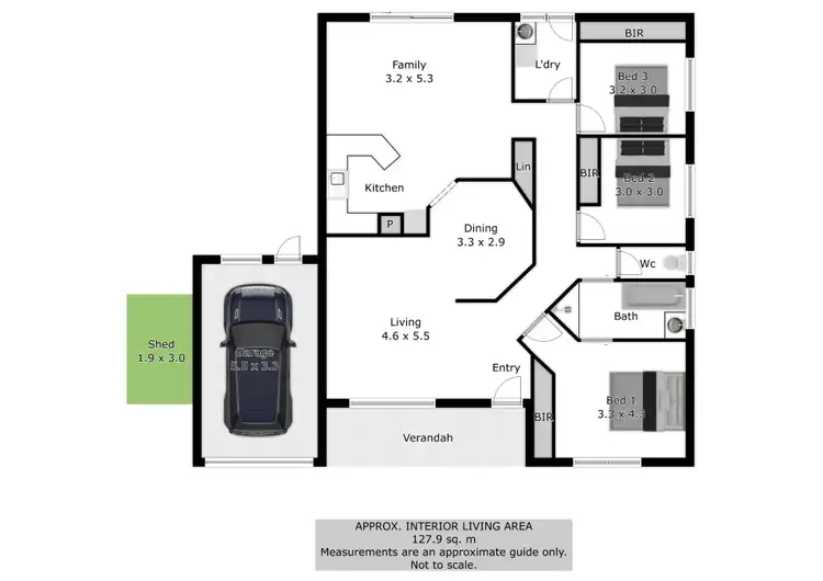Floorplan of Homely house listing, 189 Hume Street, Corowa NSW 2646