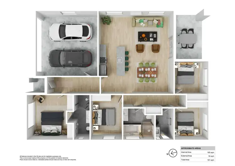 Floorplan of Homely house listing, 5 Abigail Way, Edgeworth NSW 2285