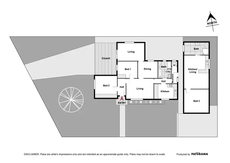 Floorplan of Homely house listing, 22 Cameron Road, Queanbeyan NSW 2620