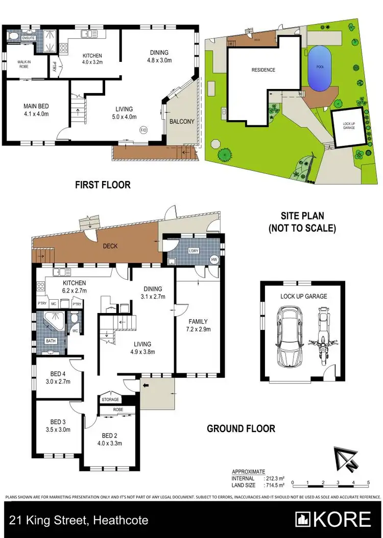 Floorplan of Homely house listing, 21 King Street, Heathcote NSW 2233