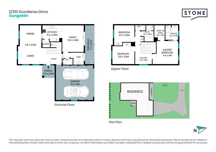 Floorplan of Homely house listing, 2/351 Gundaroo Drive, Gungahlin ACT 2912
