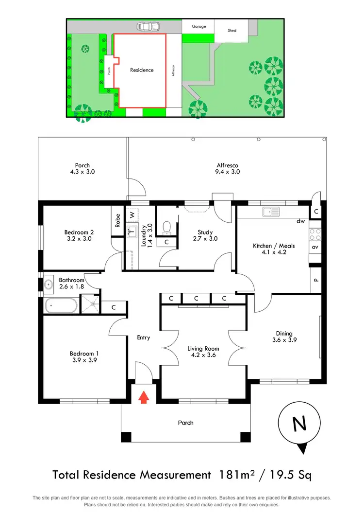 Floorplan of Homely house listing, 37 Alford Street, Warragul VIC 3820
