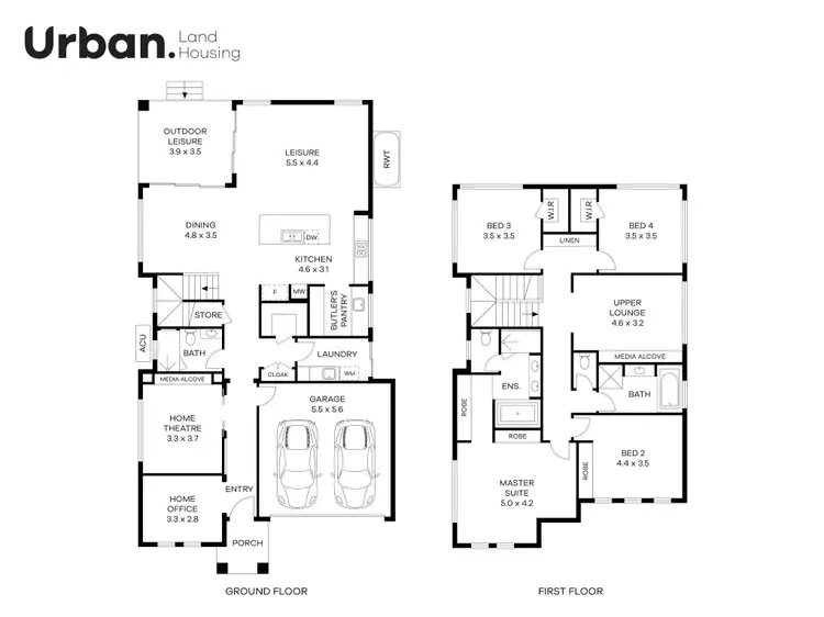 Floorplan of Homely house listing, 43 Oakhill Crescent, Colebee NSW 2761