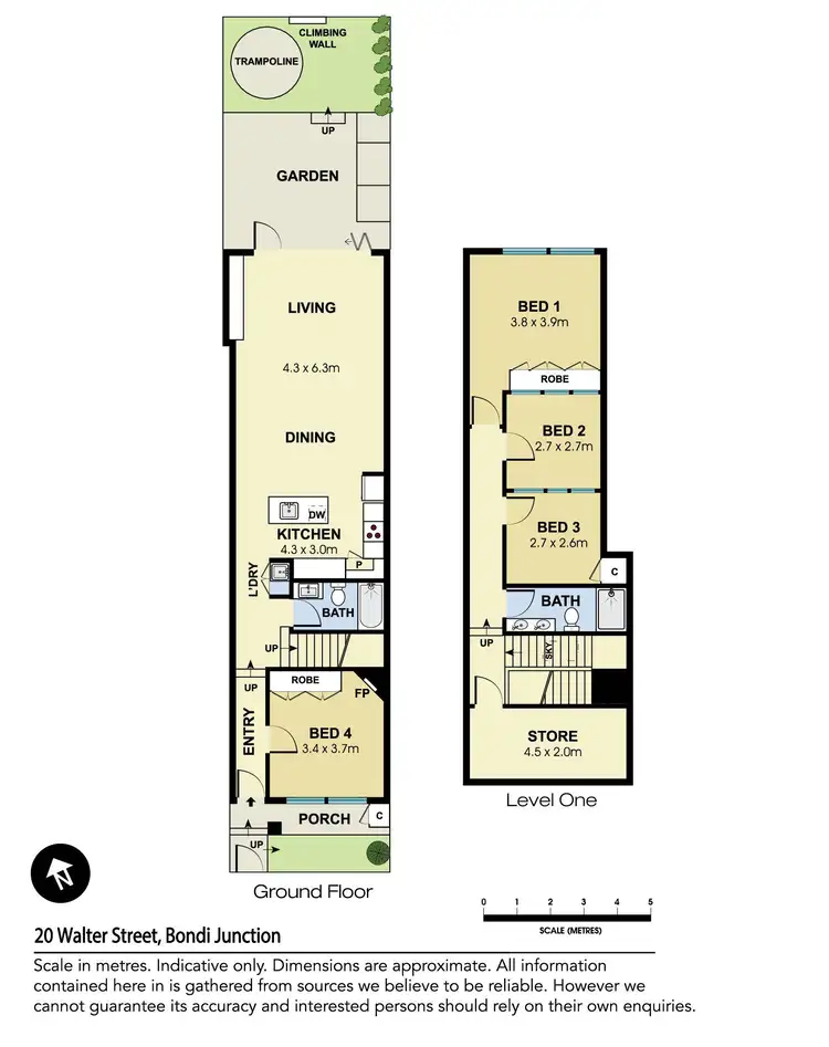 Floorplan of Homely house listing, 20 Walter Street, Bondi Junction NSW 2022