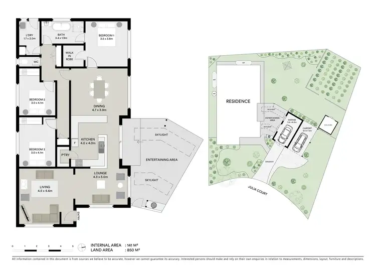Floorplan of Homely house listing, 12 Julia Court, Mudgee NSW 2850