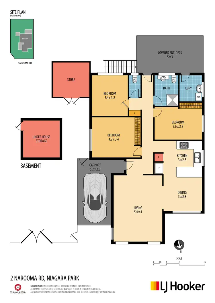 Floorplan of Homely house listing, 2 Narooma Road, Niagara Park NSW 2250