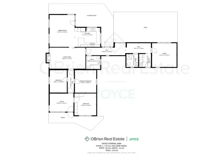 Floorplan of Homely rural property listing, 434 Boralma Tarrawingee Road, Londrigan VIC 3678