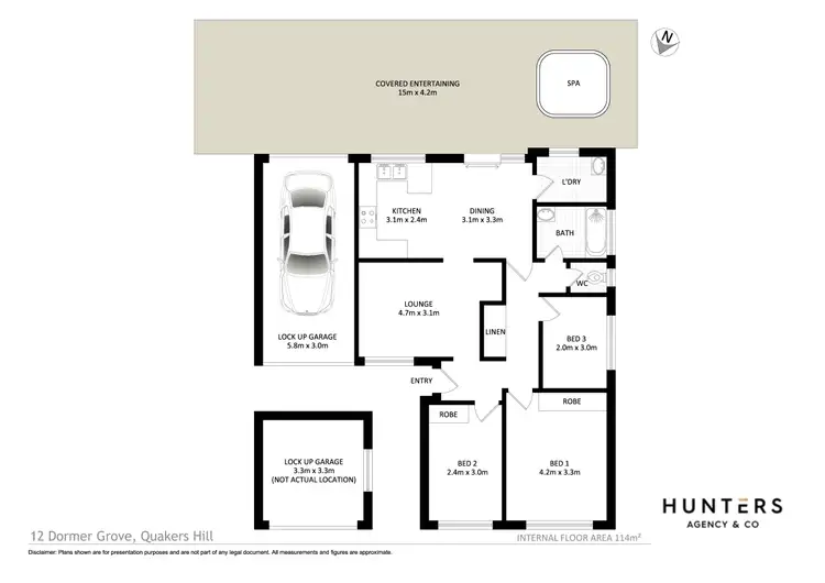 Floorplan of Homely house listing, 12 Dormer Grove, Quakers Hill NSW 2763