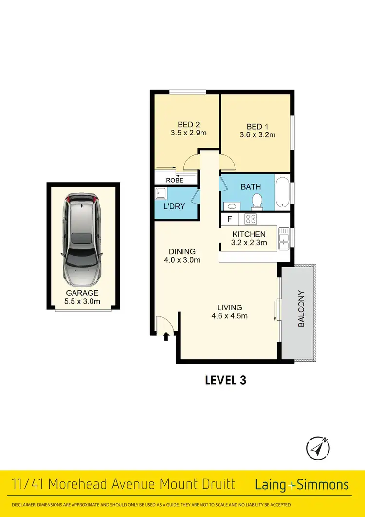 Floorplan of Homely unit listing, 11/41 Morehead Avenue, Mount Druitt NSW 2770