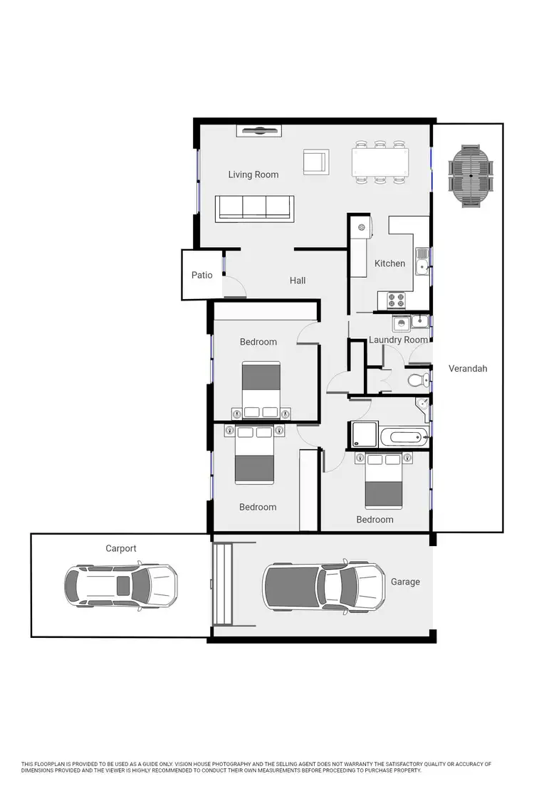 Floorplan of Homely house listing, 109 Burrows Street, Mildura VIC 3500