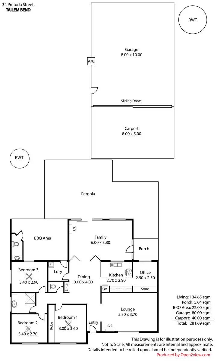 Floorplan of Homely house listing, 34 Pretoria Street, Tailem Bend SA 5260