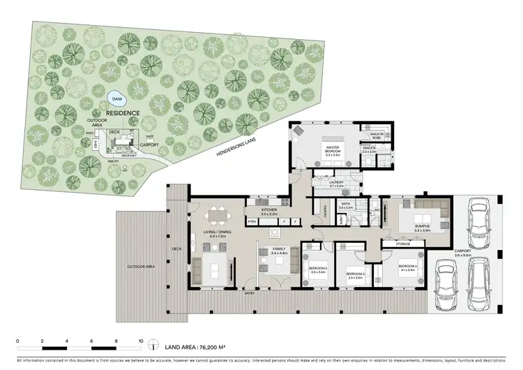 Floorplan of Homely house listing, 13 Fisken Road, Mount Helen VIC 3350