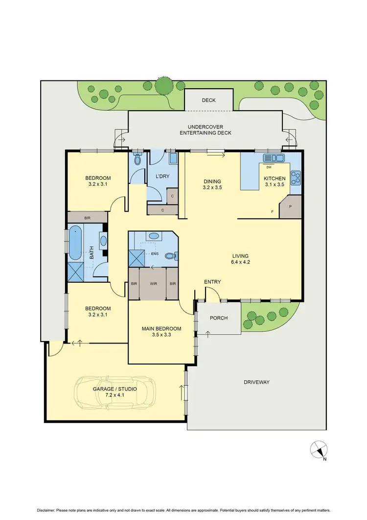 Floorplan of Homely villa listing, 3A Dudley Street, Essendon North VIC 3041