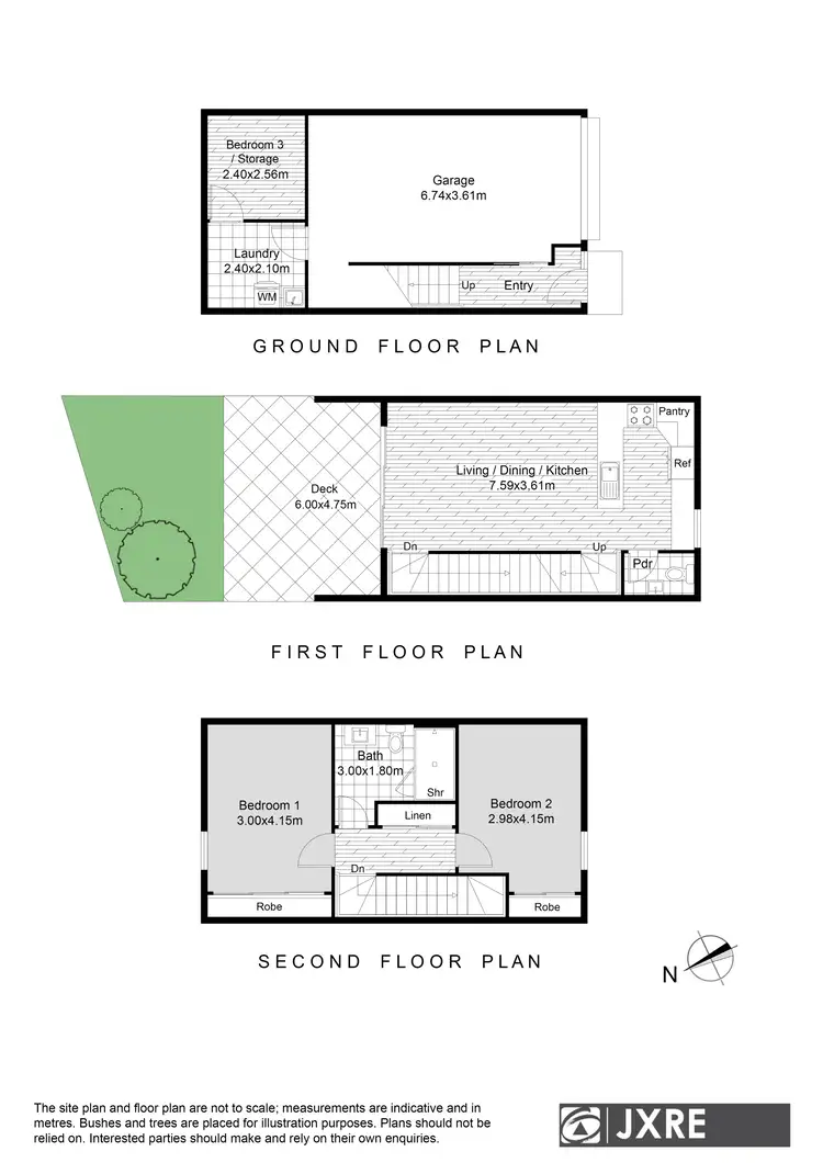 Floorplan of Homely townhouse listing, 22/163 Carinish Road, Clayton VIC 3168