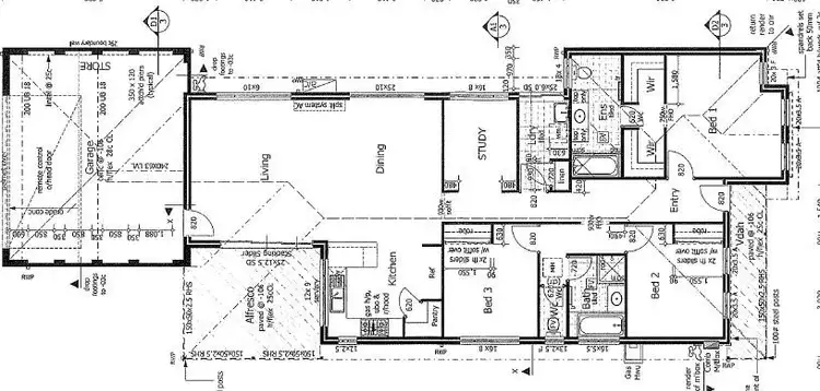 Floorplan of Homely house listing, 381 Parade Road, Dalyellup WA 6230