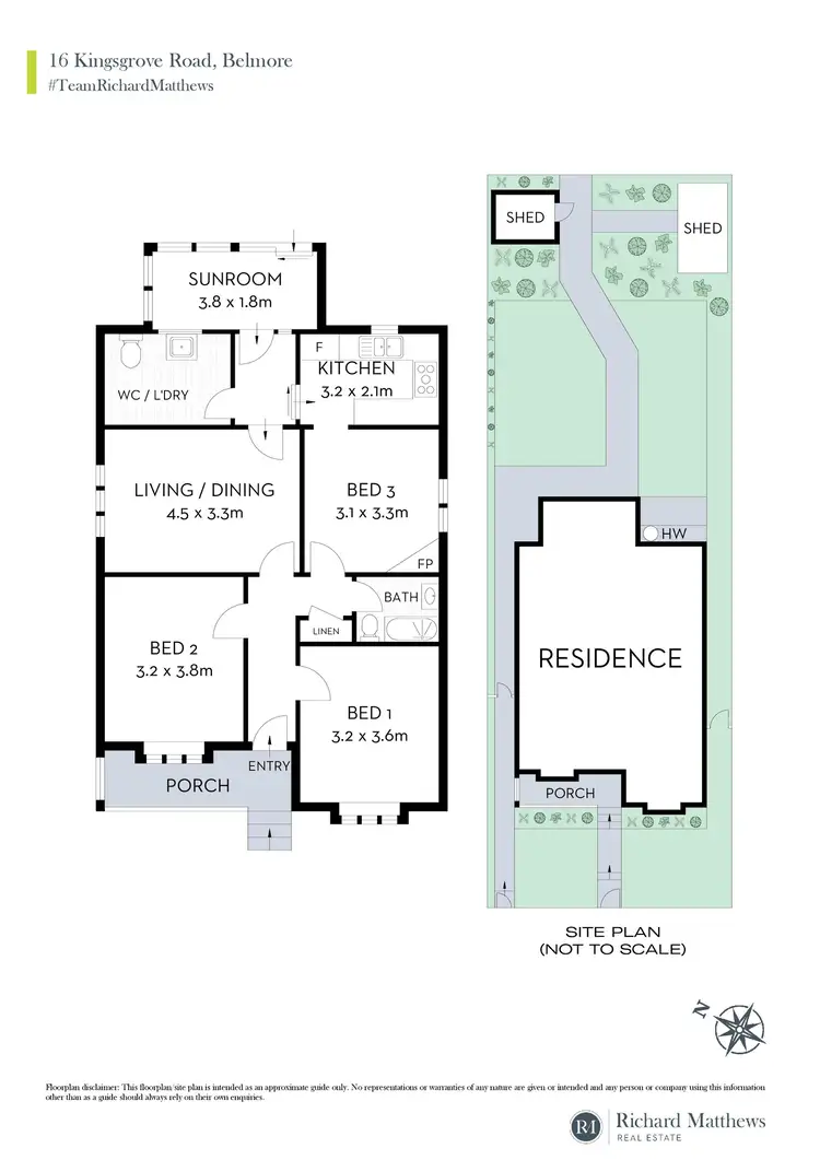 Floorplan of Homely house listing, 16 Kingsgrove Road, Belmore NSW 2192