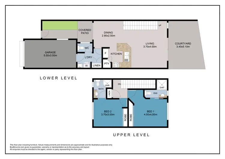 Floorplan of Homely townhouse listing, 14/11-19 Stratford Parade, Stratford QLD 4870