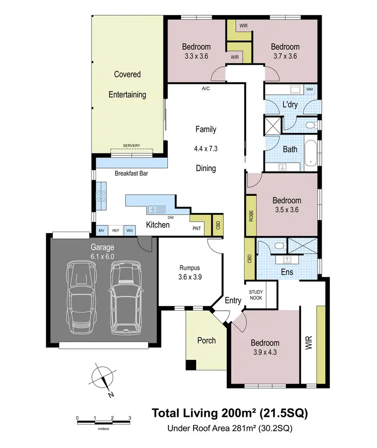 Floorplan of Homely house listing, 49 Myrtle Crescent, Warragul VIC 3820