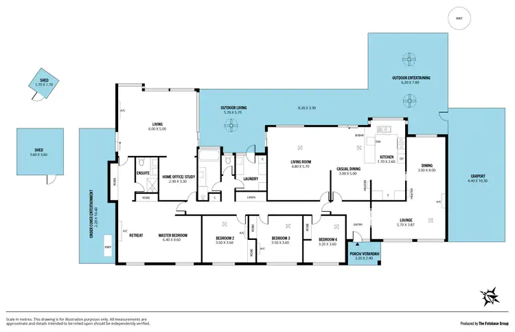 Floorplan of Homely house listing, 16 Hewitt Drive, Mclaren Vale SA 5171