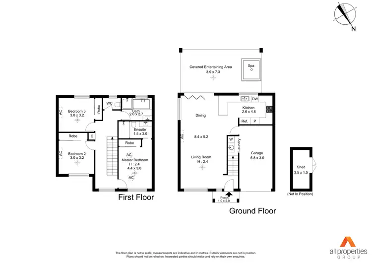 Floorplan of Homely unit listing, 7/28 Cherrytree Place, Waterford West QLD 4133