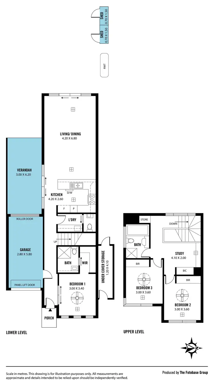 Floorplan of Homely house listing, 42 Lovelock Drive, Noarlunga Downs SA 5168