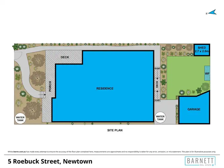 Floorplan of Homely house listing, 5 Roebuck Street, Newtown VIC 3220