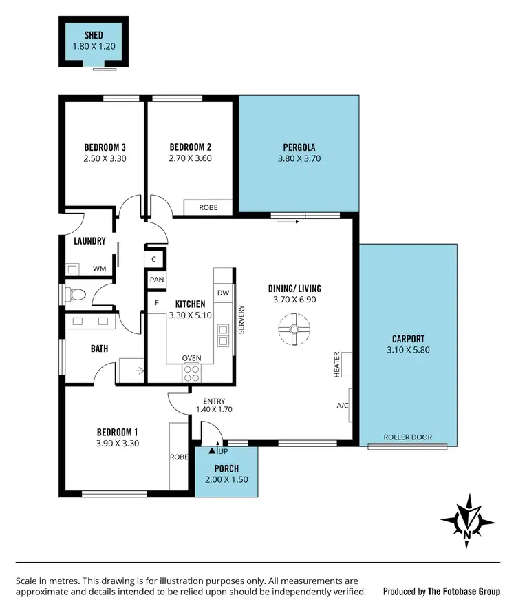 Floorplan of Homely house listing, 32 Homestead Drive, Aberfoyle Park SA 5159