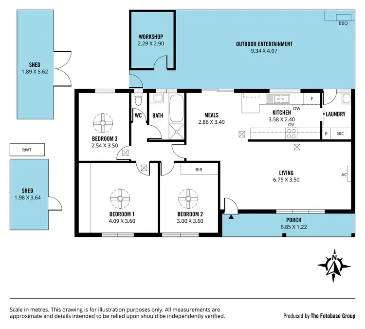 Floorplan of Homely house listing, 27 Misan Drive, Morphett Vale SA 5162