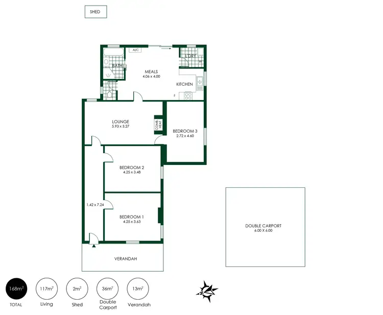 Floorplan of Homely house listing, 134 Onkaparinga Valley Road, Woodside SA 5244