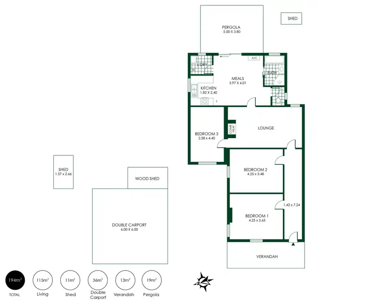 Floorplan of Homely house listing, 136 Onkaparinga Valley Road, Woodside SA 5244
