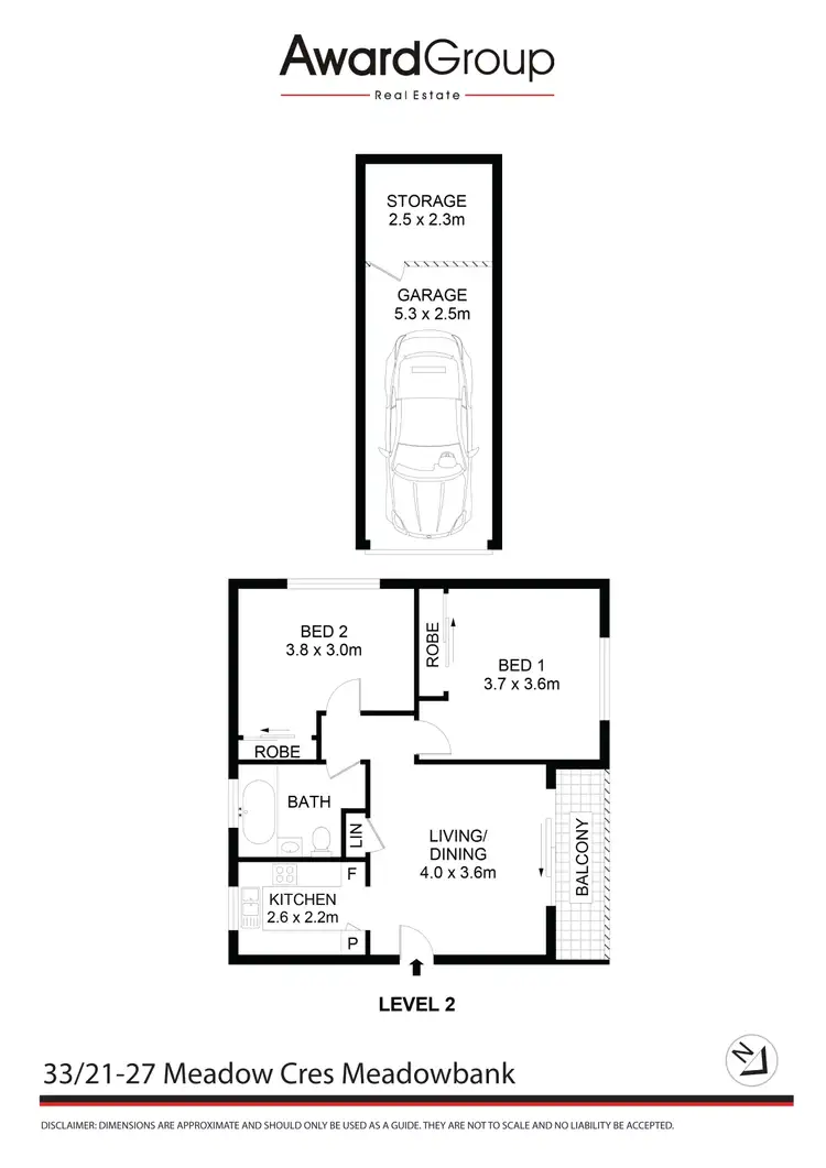 Floorplan of Homely unit listing, 33/21-27 Meadow Crescent, Meadowbank NSW 2114