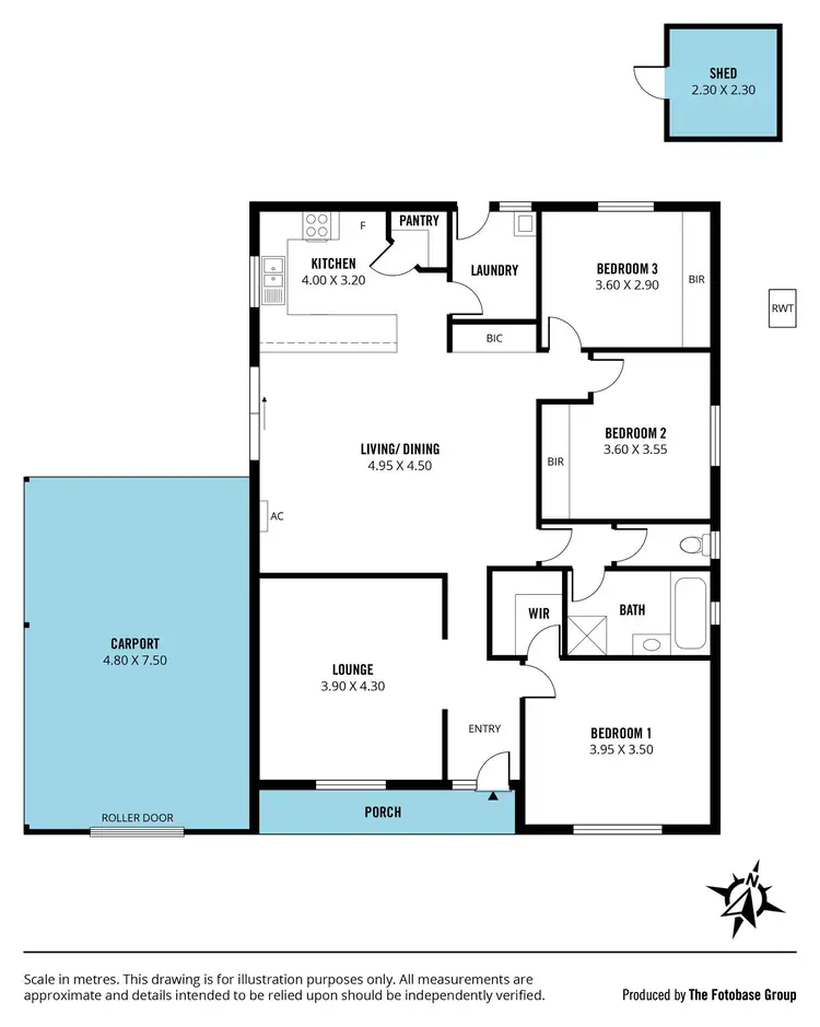 Floorplan of Homely house listing, 8 Hall Street, Mclaren Vale SA 5171