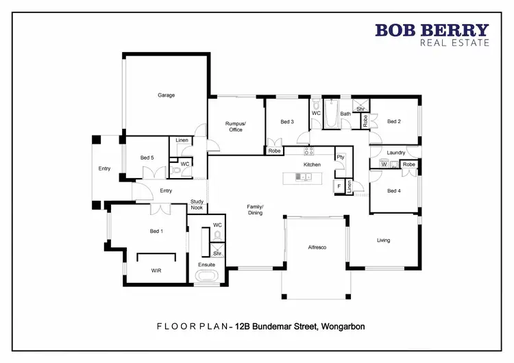 Floorplan of Homely house listing, 12B Bundemar Street, Wongarbon NSW 2831