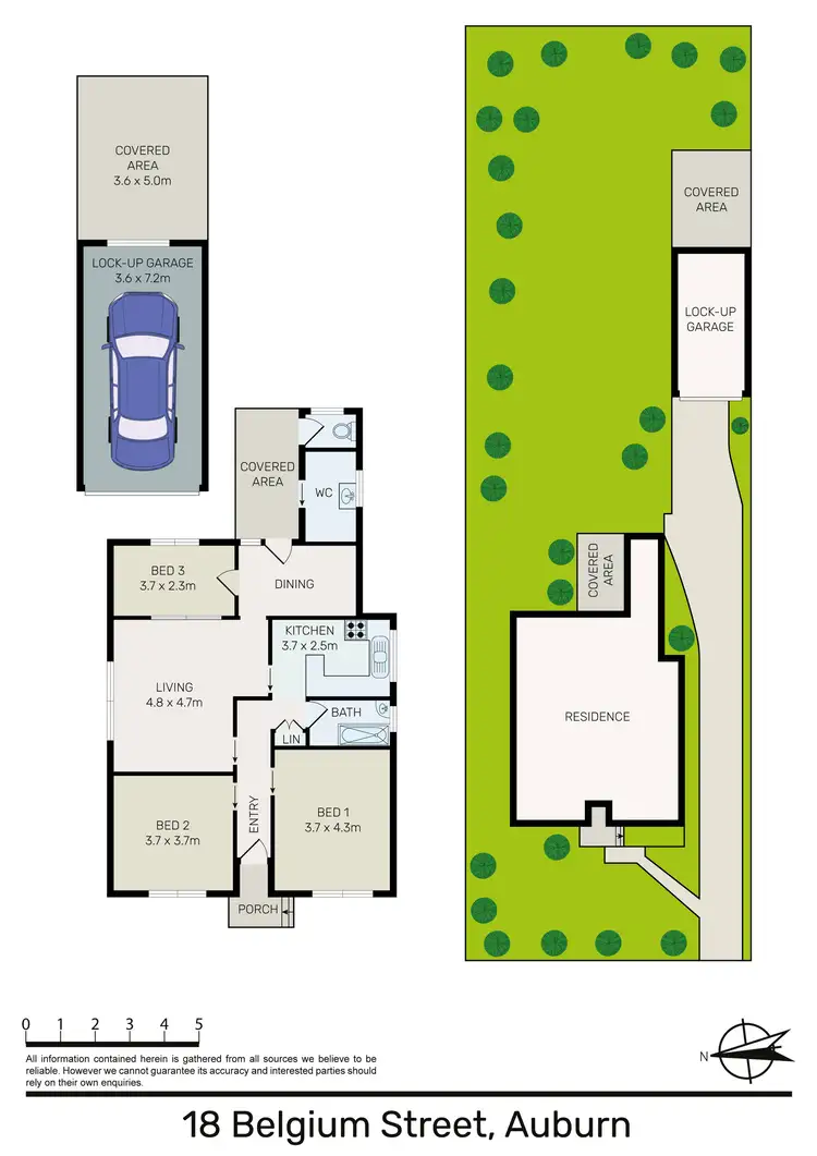 Floorplan of Homely house listing, 18 Belgium Street, Auburn NSW 2144