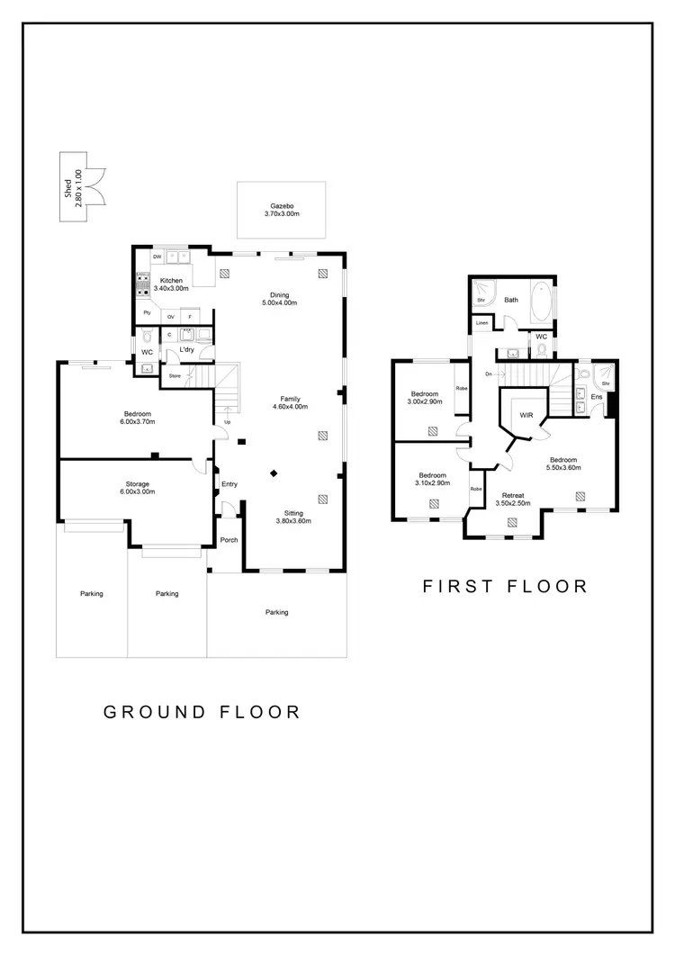 Floorplan of Homely house listing, 1B Grainger Road, Somerton Park SA 5044