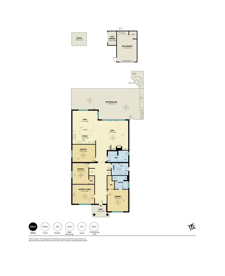 Floorplan of Homely house listing, 21A Bakewell Road, Evandale SA 5069