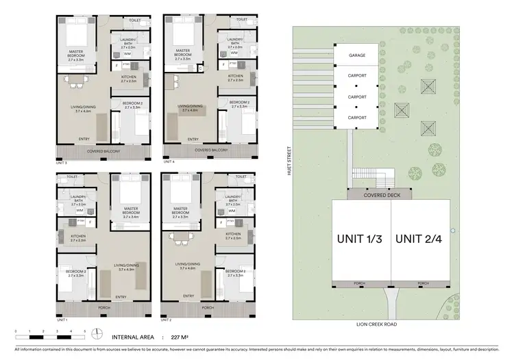 Floorplan of Homely block of units listing, 126 Lion Creek Road, Wandal QLD 4700