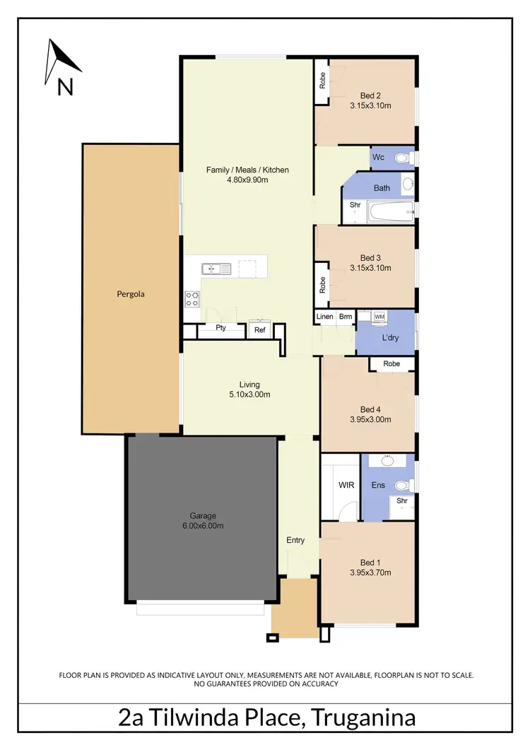 Floorplan of Homely house listing, 2a Tilwinda Place, Truganina VIC 3029