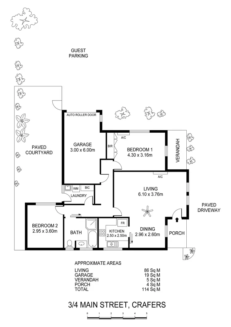Floorplan of Homely house listing, 3/4 Main Street, Crafers SA 5152