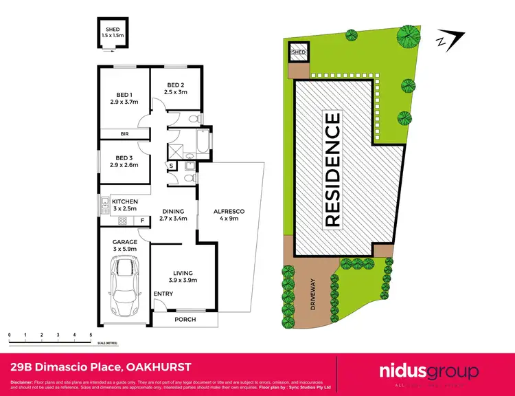 Floorplan of Homely house listing, 29B Dimascio Place, Oakhurst NSW 2761