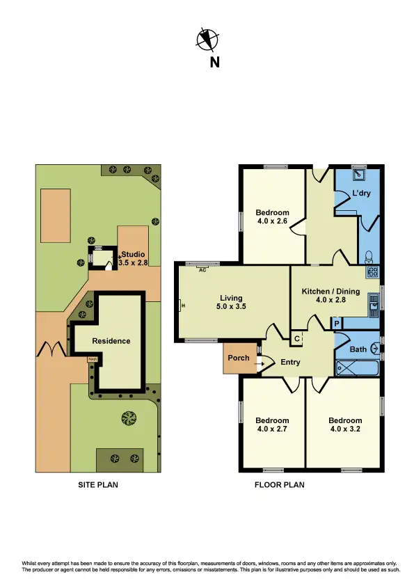 Floorplan of Homely house listing, 5 Arthur Street, Braybrook VIC 3019