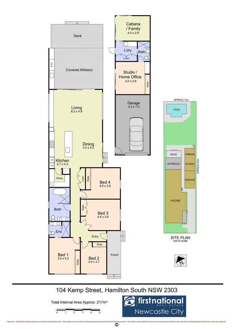 Floorplan of Homely house listing, 104 Kemp Street, Hamilton South NSW 2303